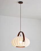 Antonio Suspension Plissé Tissu Lanterne Organique - Neutralighting