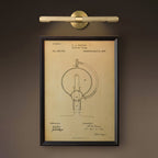 Solvain Applique murale LED moderne en laiton - Neutralighting