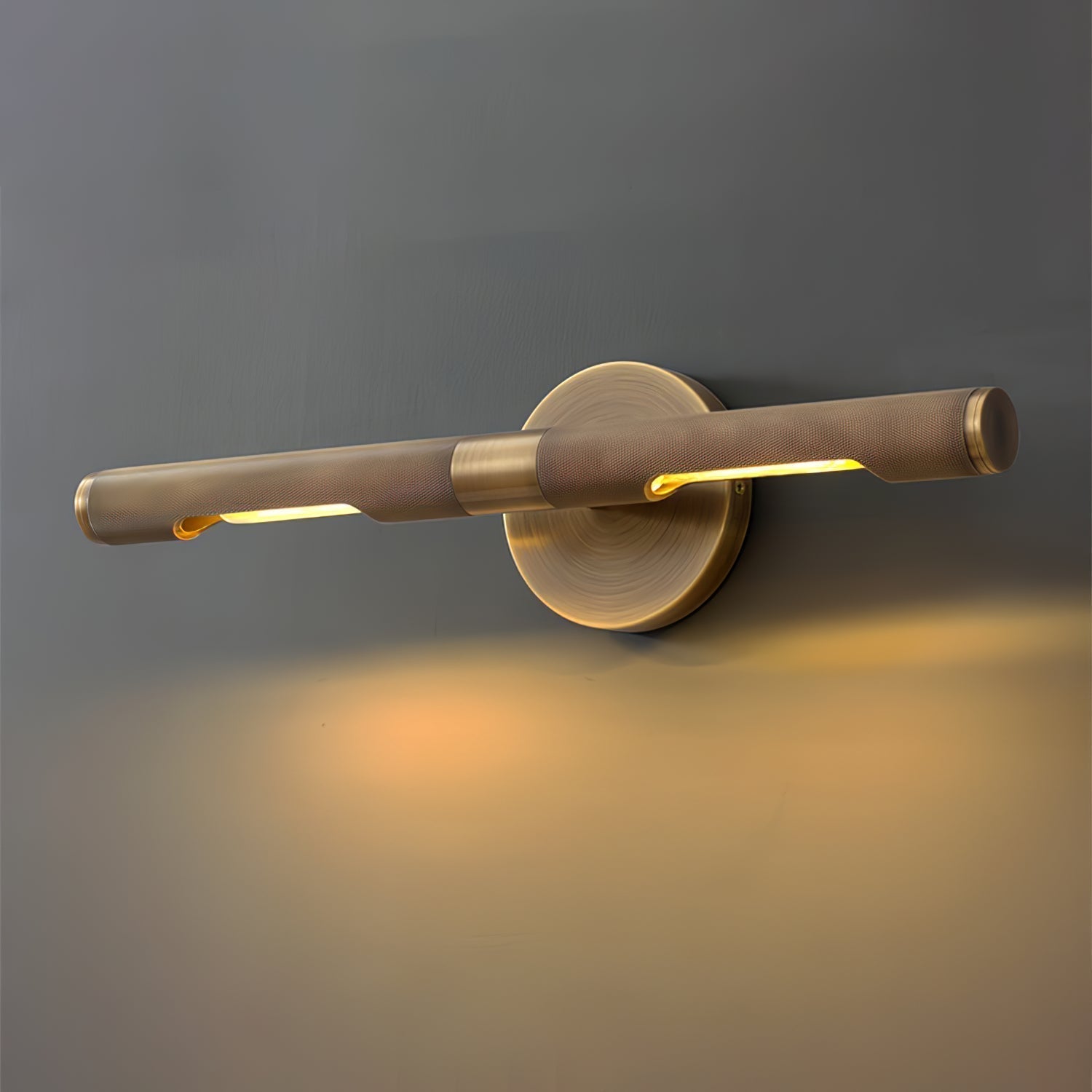 Solvain Applique murale LED moderne en laiton - Neutralighting