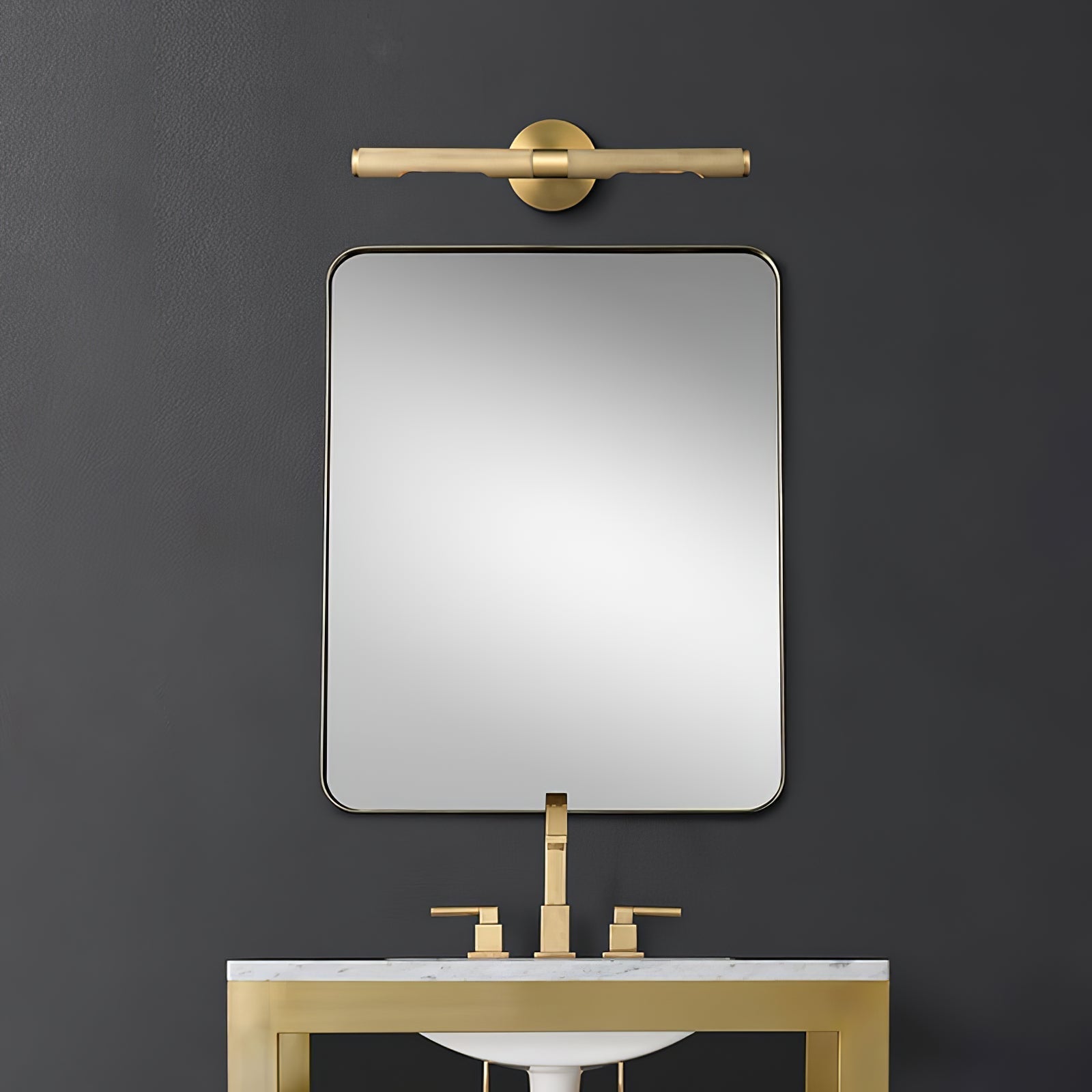 Solvain Applique murale LED moderne en laiton - Neutralighting