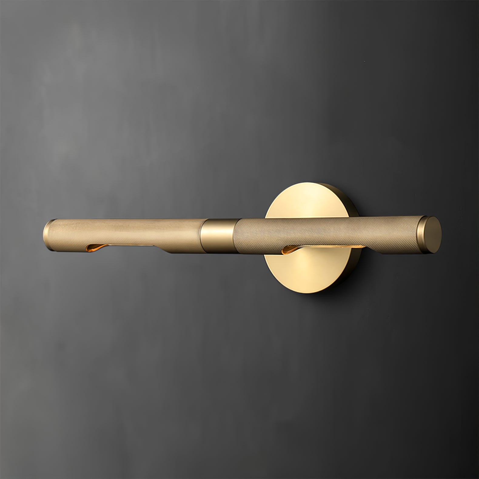 Solvain Applique murale LED moderne en laiton - Neutralighting