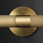 Solvain Applique murale LED moderne en laiton - Neutralighting