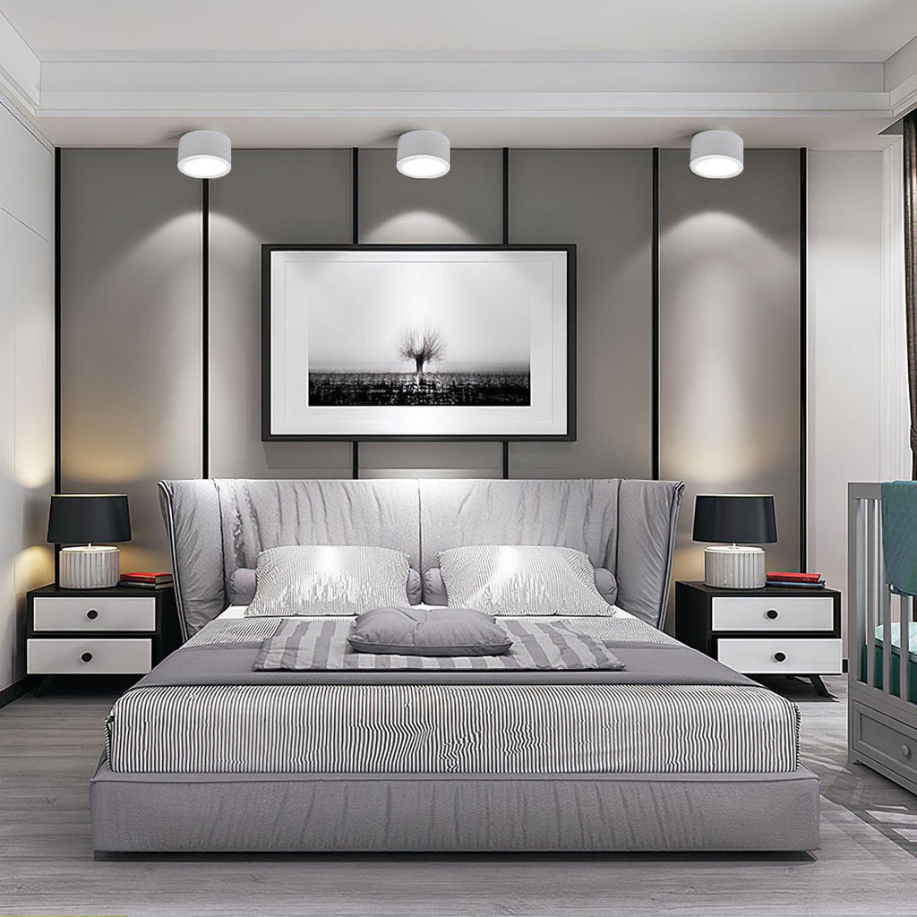 Nero Lampe Plafonnier Classique en Acier - Neutralighting