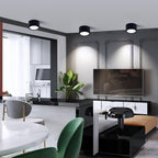 Nero Lampe Plafonnier Classique en Acier - Neutralighting