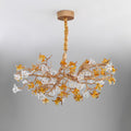 Ulfuvye Chandelier Branche Laiton Cristal Luxueux - Neutralighting