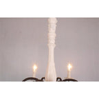 Ljomuvyi Lustre Traditionnel En Métal Et Bois De Style Ferme - Neutralighting