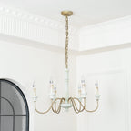 Ljomuvyi Lustre Traditionnel En Métal Et Bois De Style Ferme - Neutralighting