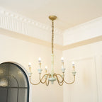 Ljomuvyi Lustre Traditionnel En Métal Et Bois De Style Ferme - Neutralighting