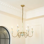 Ljomuvyi Lustre Traditionnel En Métal Et Bois De Style Ferme - Neutralighting