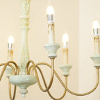 Ljomuvyi Lustre Traditionnel En Métal Et Bois De Style Ferme - Neutralighting