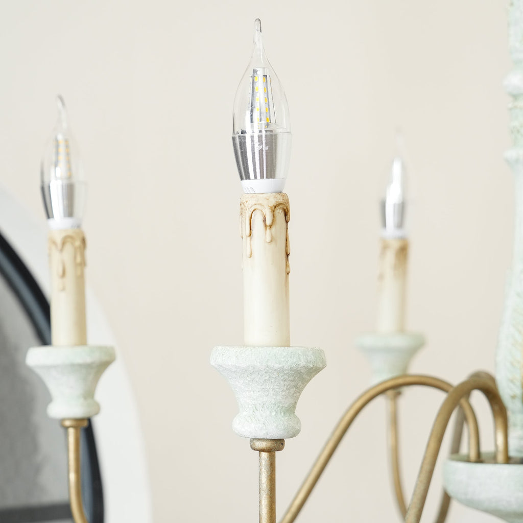 Ljomuvyi Lustre Traditionnel En Métal Et Bois De Style Ferme - Neutralighting