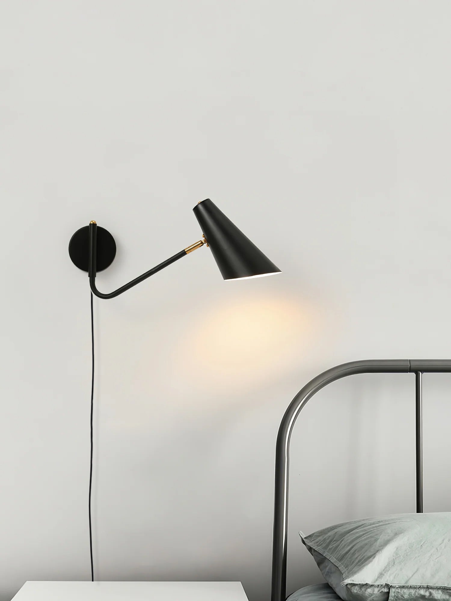 Canore Modern Minimalist Plug-in Sconce Wall lamp - Neutralighting
