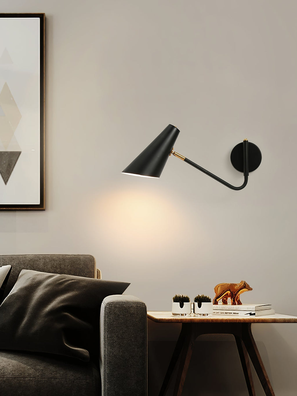 Amaris Applique Murale Industrielle Vintage - Neutralighting