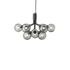 Lustra Suspension en Verre Globe Cluster Laiton - Neutralighting
