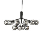 Lustra Suspension en Verre Globe Cluster Laiton - Neutralighting