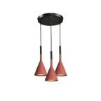Solara Lampe suspendue conique en béton industrielle - Neutralighting