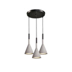 Solara Lampe suspendue conique en béton industrielle - Neutralighting