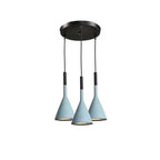 Solara Lampe suspendue conique en béton industrielle - Neutralighting