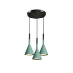 Solara Lampe suspendue conique en béton industrielle - Neutralighting