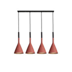 Solara Lampe suspendue conique en béton industrielle - Neutralighting