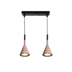Solara Lampe suspendue conique en béton industrielle - Neutralighting