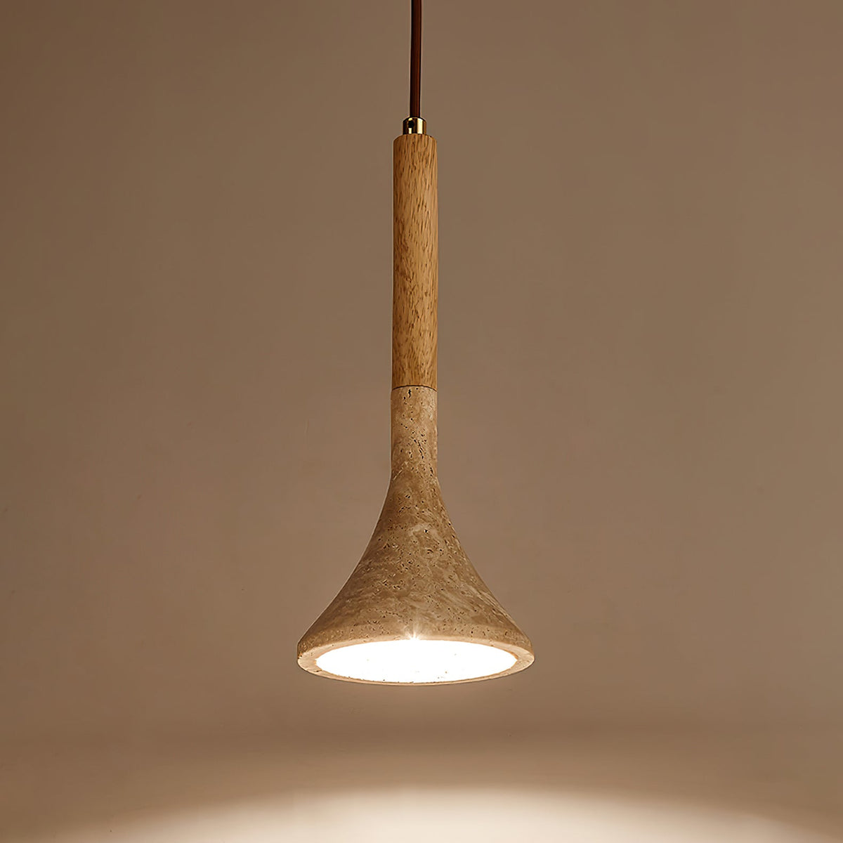 Ilnoren Suspension en Travertin - Neutralighting
