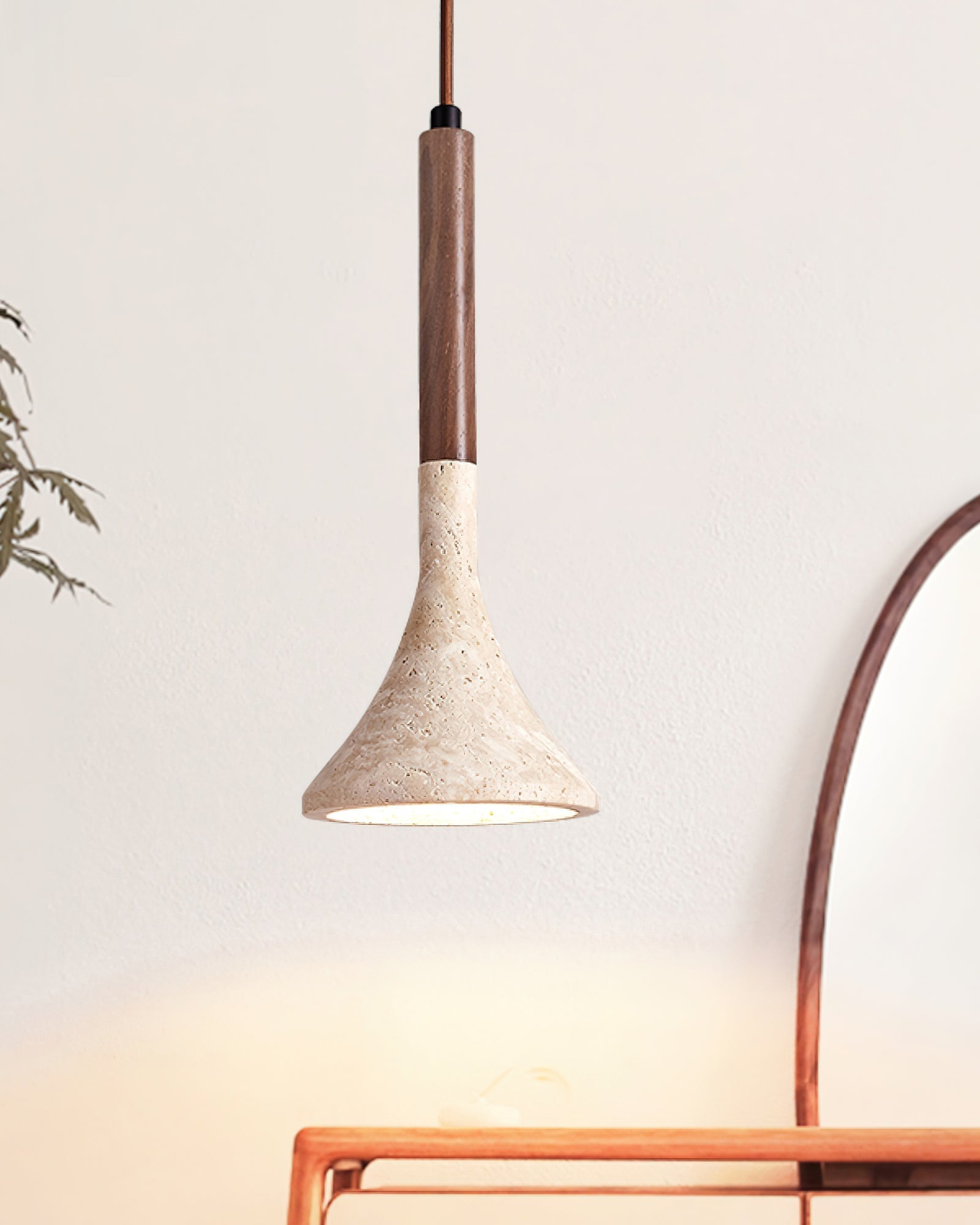 Ilnoren Suspension en Travertin - Neutralighting