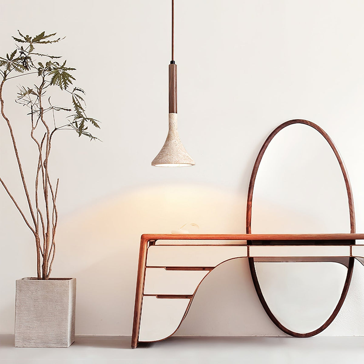 Ilnoren Suspension en Travertin - Neutralighting