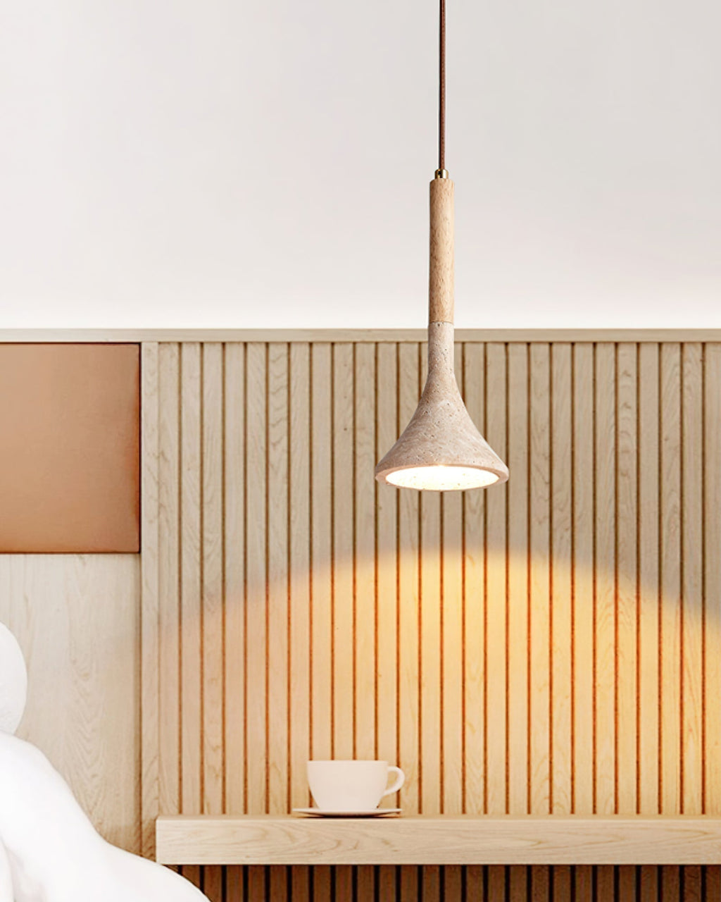 Ilnoren Suspension en Travertin - Neutralighting