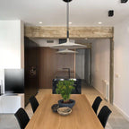 Lustra Suspension Lampe Disque Plat en Aluminium - Neutralighting