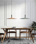 Lustra Suspension Lampe Disque Plat en Aluminium - Neutralighting