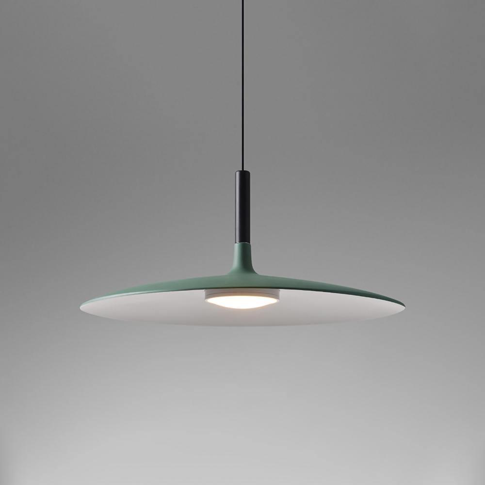 Lustra Suspension Lampe Disque Plat en Aluminium - Neutralighting