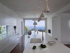 Solara Lampe suspendue conique en béton industrielle - Neutralighting