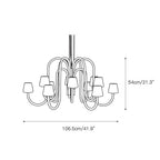 Ostruvyn Lustre Moderne En Verre De Qualité Supérieure - Neutralighting