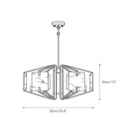 Plotuvys Chandelier Laiton Albâtre Luxe Postmoderne - Neutralighting