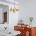 Lustra Chandelier Boules en Verre Jaune - Neutralighting