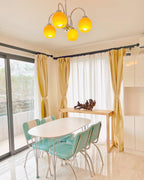 Lustra Chandelier Boules en Verre Jaune - Neutralighting