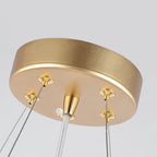 Lustra Chandelier Branches Cristal Suspension Sculpturale Artistique - Neutralighting