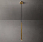 Zenith Chandelier Minimaliste Cristal Laiton - Neutralighting