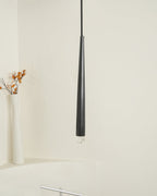 Zenith Chandelier Minimaliste Cristal Laiton - Neutralighting
