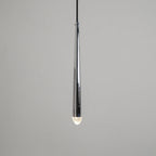 Zenith Chandelier Minimaliste Cristal Laiton - Neutralighting
