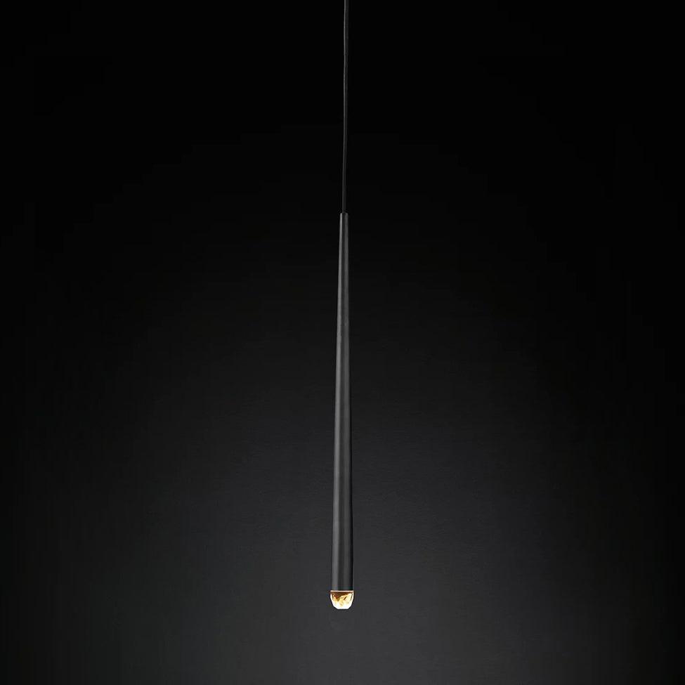 Zenith Chandelier Minimaliste Cristal Laiton - Neutralighting