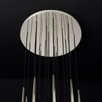 Zenith Chandelier Minimaliste Cristal Laiton - Neutralighting