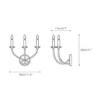 Qvistuvys Lampe Murale En Métal Minimaliste Moderne - Neutralighting