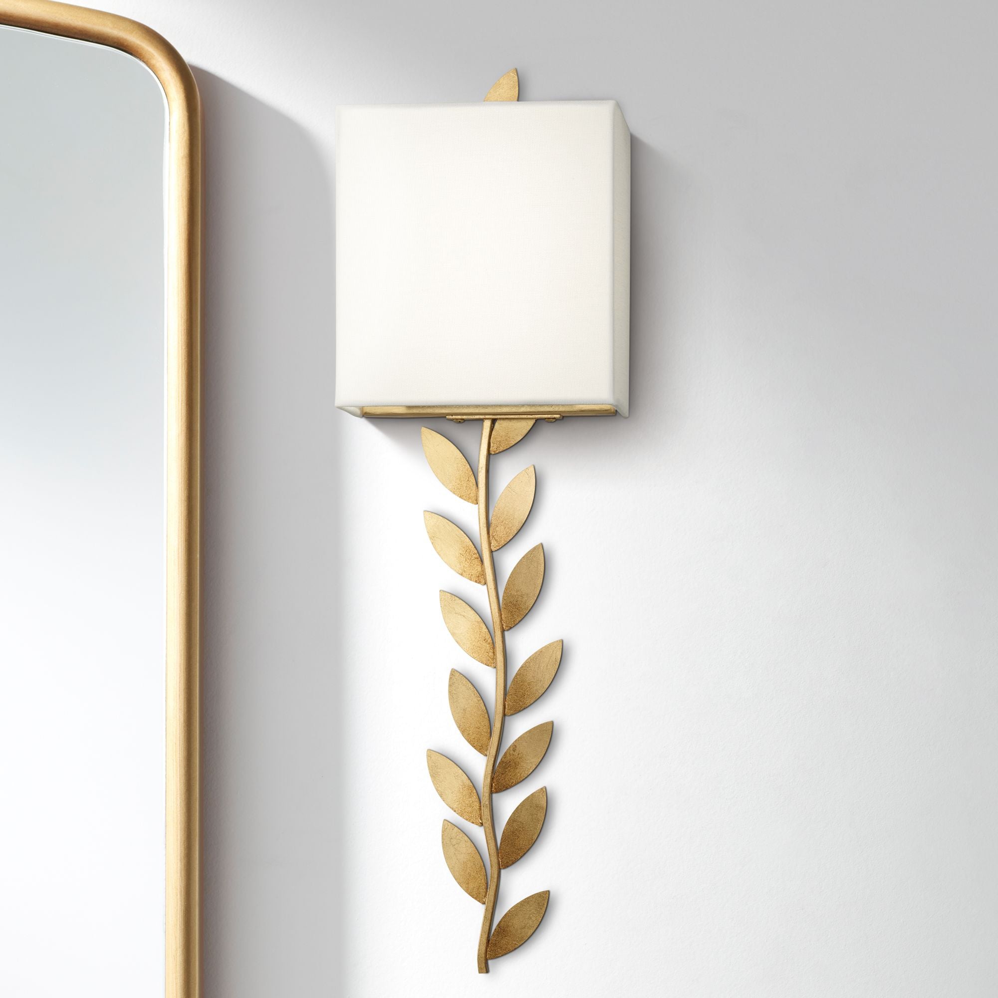 Plotuvyo Lampe Murale Métal Laiton Tissu Grove Minimaliste Moderne - Neutralighting