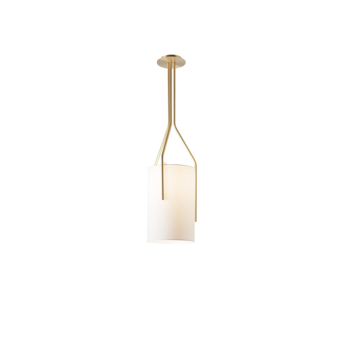 Lustra Chandelier LED 3-Lumières Laiton Moderne - Neutralighting