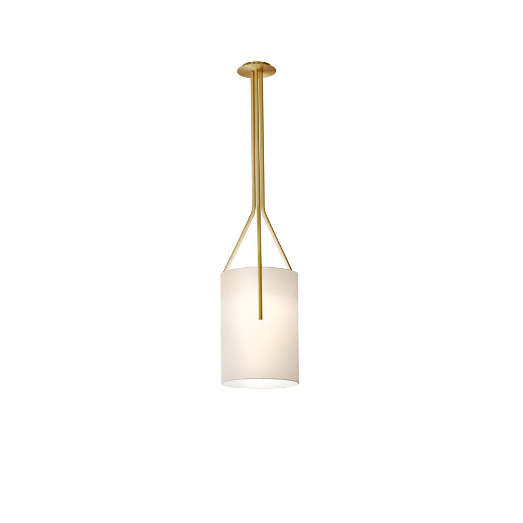 Lustra Chandelier LED 3-Lumières Laiton Moderne - Neutralighting