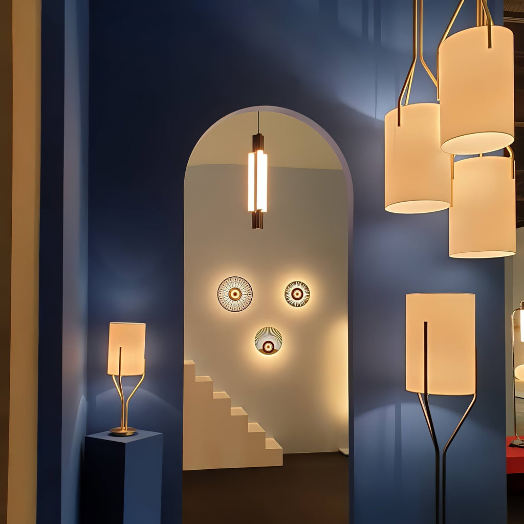 Lustra Chandelier LED 3-Lumières Laiton Moderne - Neutralighting