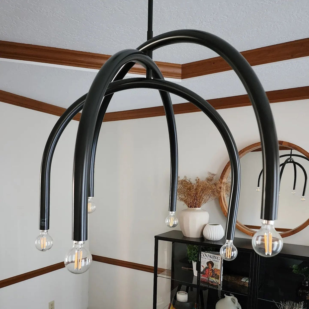 Hadden Chandelier Laiton Métal Minimaliste Moderne - Neutralighting