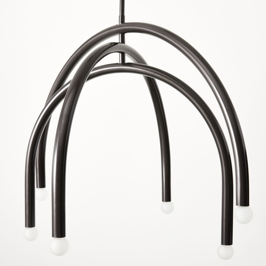 Hadden Chandelier Laiton Métal Minimaliste Moderne - Neutralighting